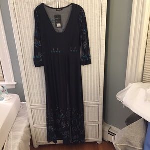 Reborn Collection high slit sweater dress